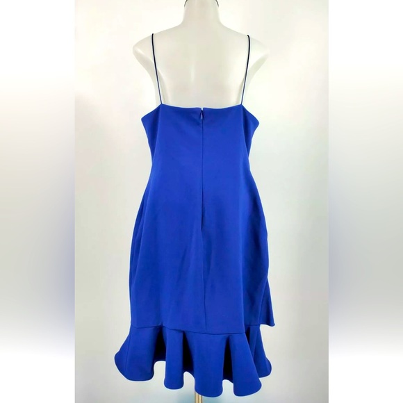 Likely Revolve Verona Dress 10 Blueprint ruffle - Picture 4 of 8